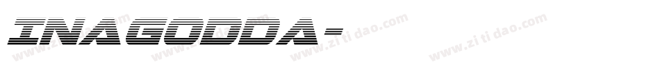 Inagodda字体转换