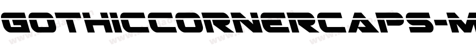 Gothiccornercaps-M2Jx字体转换