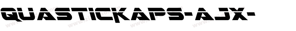 QuasticKaps-aJx字体转换