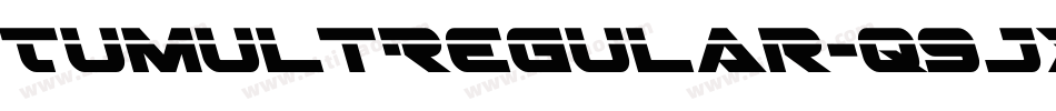 TumultRegular-q9Jx字体转换