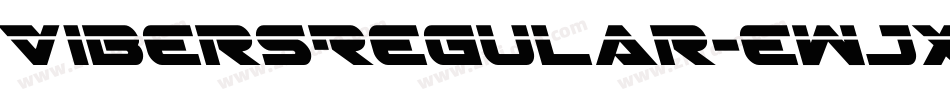 VibersRegular-eWJx字体转换