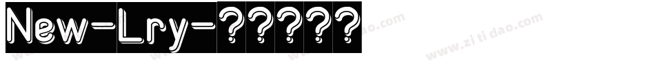 New-Lry字体转换