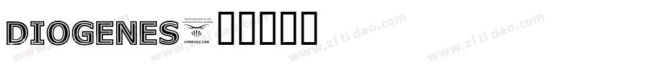 DIOGENES字体转换