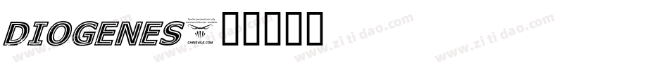 DIOGENES字体转换