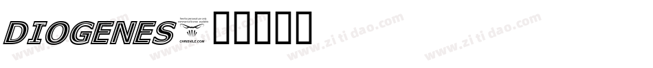 DIOGENES字体转换