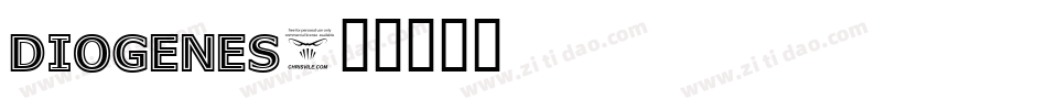 DIOGENES字体转换