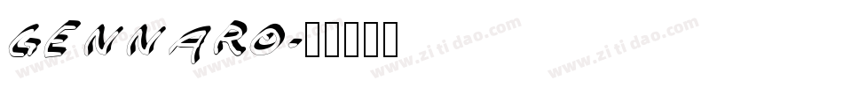 GENNARO字体转换
