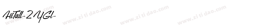 HiTall-2YGl字体转换