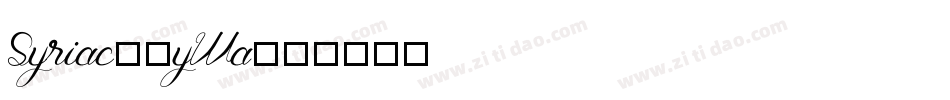 Syriac-5yWa字体转换