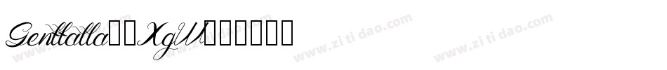 Genttalla-4XgW字体转换