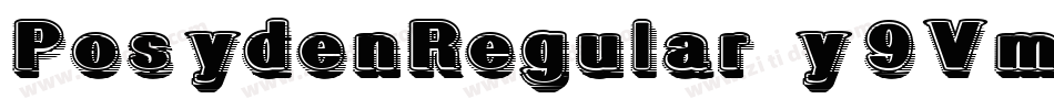 PosydenRegular-y9Vm字体转换