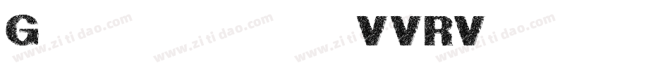 Geometricpetras-VVRV字体转换