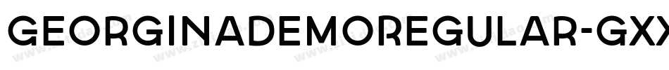 GeorginademoRegular-gxxyE字体转换