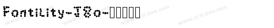 Fontility-J8o字体转换