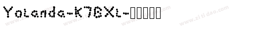 Yolanda-K7BXl字体转换