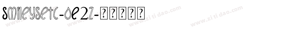Smileysetc-oE2z字体转换