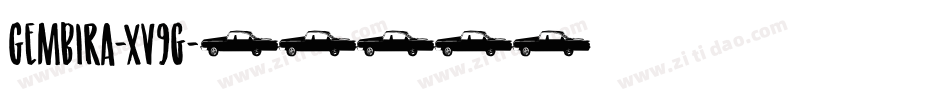 Gembira-XV9g字体转换