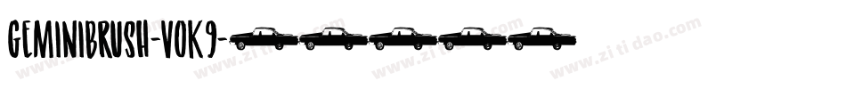 GeminiBrush-v0K9字体转换 GeminiBrush-v0K9字体转换