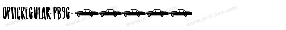 OpticRegular-PB9g字体转换 OpticRegular-PB9g字体转换