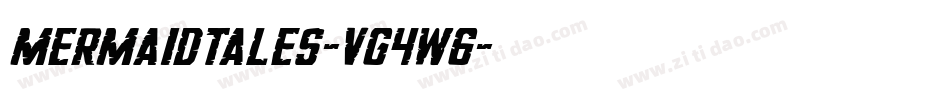 Mermaidtales-VG4w6字体转换 Mermaidtales-VG4w6字体转换