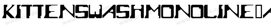 KittenSwashMonoline-AAjD字体转换
