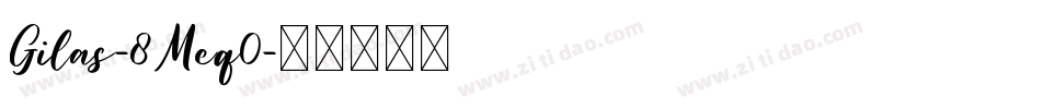 Gilas-8Meq0字体转换