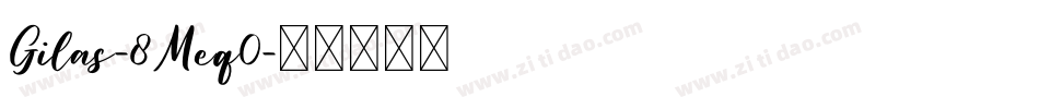 Gilas-8Meq0字体转换