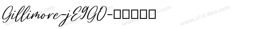 Gillimore-jE9GO字体转换