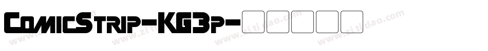 ComicStrip-KG3p字体转换