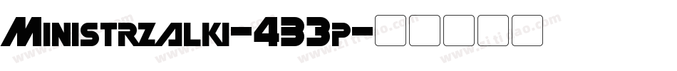 Ministrzalki-4B3p字体转换