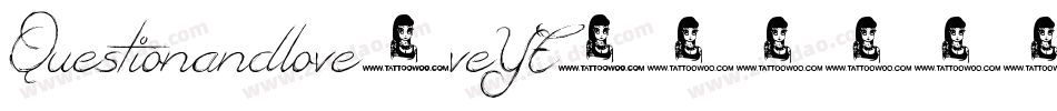 Questionandlove-veYE字体转换