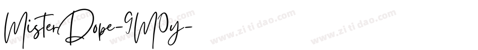 MisterDope-9M0y字体转换 MisterDope-9M0y字体转换