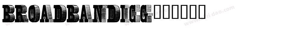 BroadbandICG字体转换