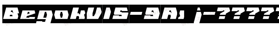 BegokV15-9Axj字体转换