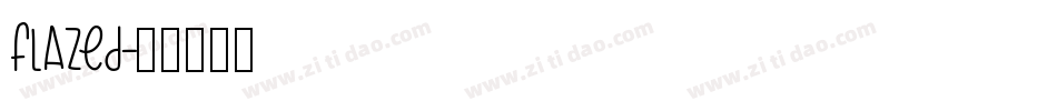 flazed字体转换