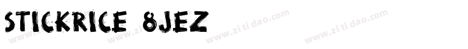 Stickrice-8jez字体转换