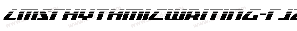 LmsRhythmicWriting-RJZv字体转换