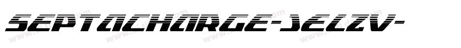 Septacharge-jELZv字体转换 Septacharge-jELZv字体转换