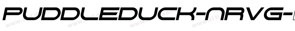 Puddleduck-nRVg字体转换