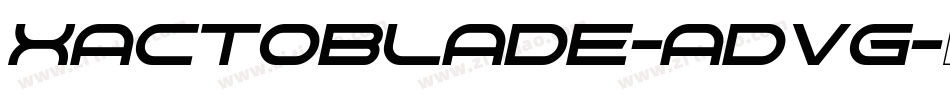 XactoBlade-adVg字体转换 XactoBlade-adVg字体转换