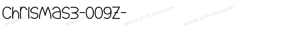 Chrismas3-oo9z字体转换