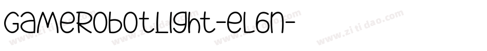 GameRobotLight-el6n字体转换