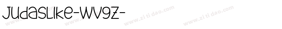 Judaslike-WV9z字体转换