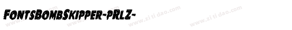 FontsBombSkipper-pRlZ字体转换