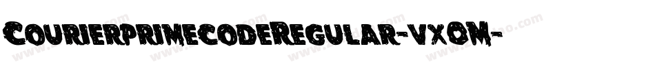 CourierprimecodeRegular-vx0M字体转换
