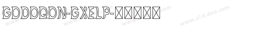 Godoqon-gxElp字体转换