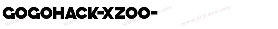 GogoHack-Xzoo字体转换