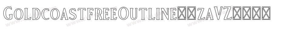 GoldcoastfreeOutline-3zaVZ字体转换