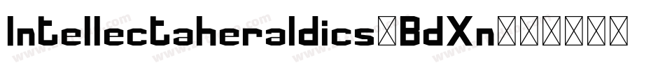 Intellectaheraldics-BdXn字体转换