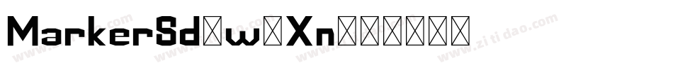 MarkerSd-w1Xn字体转换